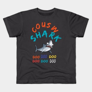 T-shirt Cousin Shark doo doo doo Kids T-Shirt